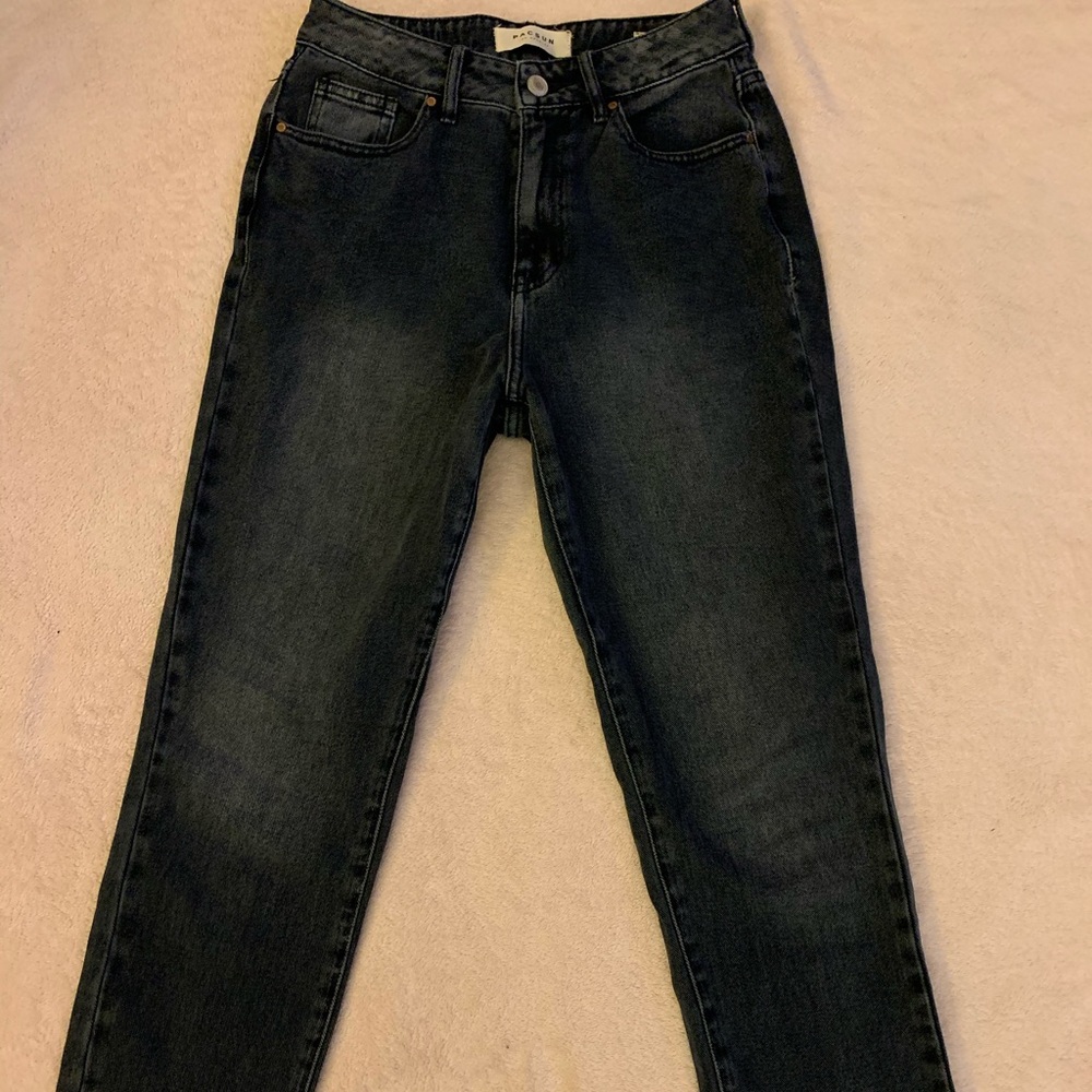 navy blue jeans from Pacsun